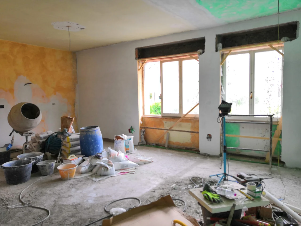 Durante i lavori — Cantiere · vista 5